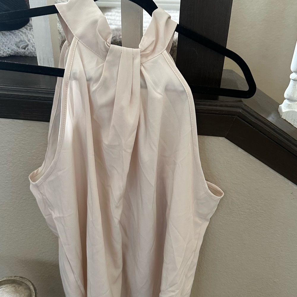 Shein Cream Halter Top